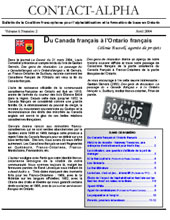 Contact-Alpha - Avril 2004
