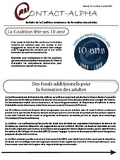Contact-Alpha - Avril 2009